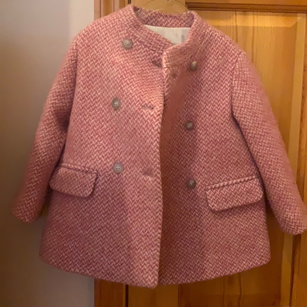 Cleaning out my daughter’s closet. This beautiful Bonpoint coat is for sale.
